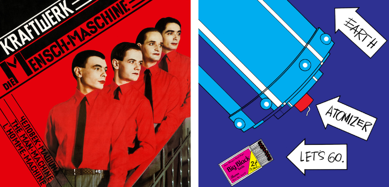 Separated at Birth - Kraftwerk’s The Man Machine & Big Black’s Atomizer